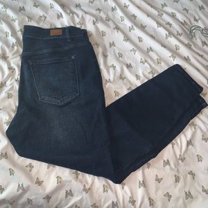 dark wash judy blue jeans